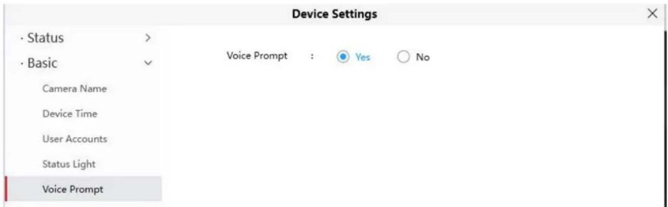FOSCAM SD2X - Voice Prompt - 1