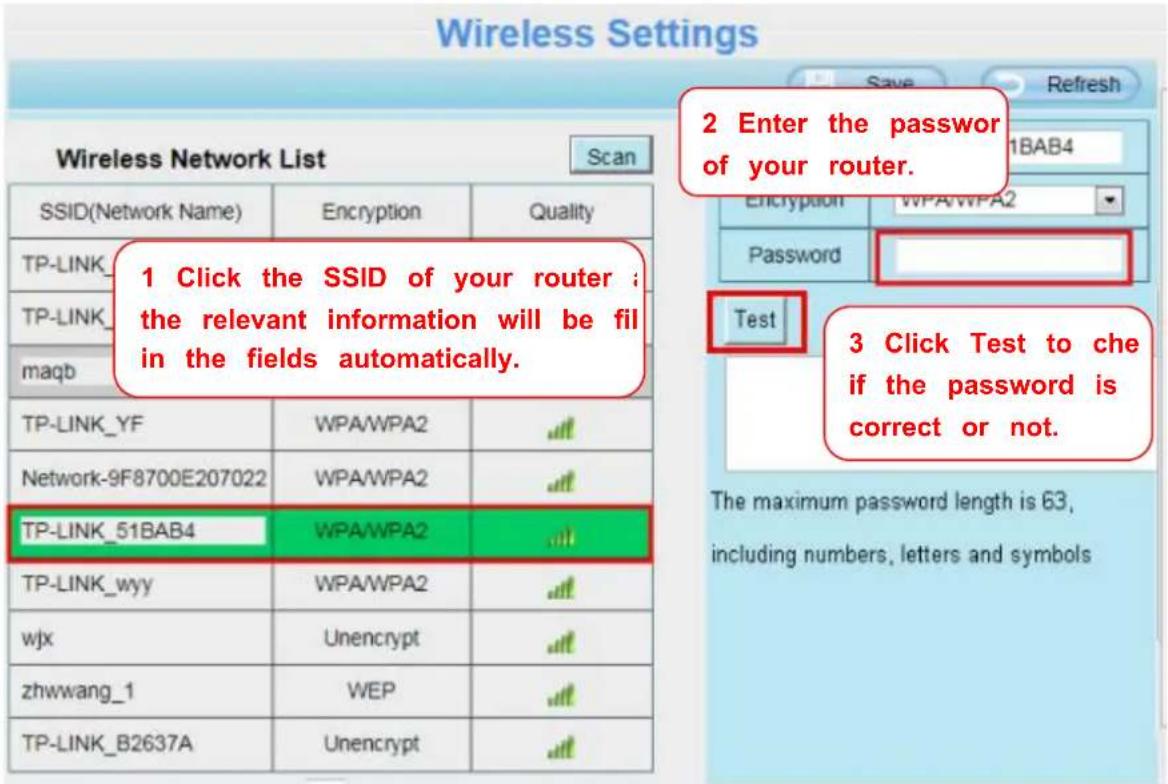 FOSCAM SD2X - Wireless Settings - 2