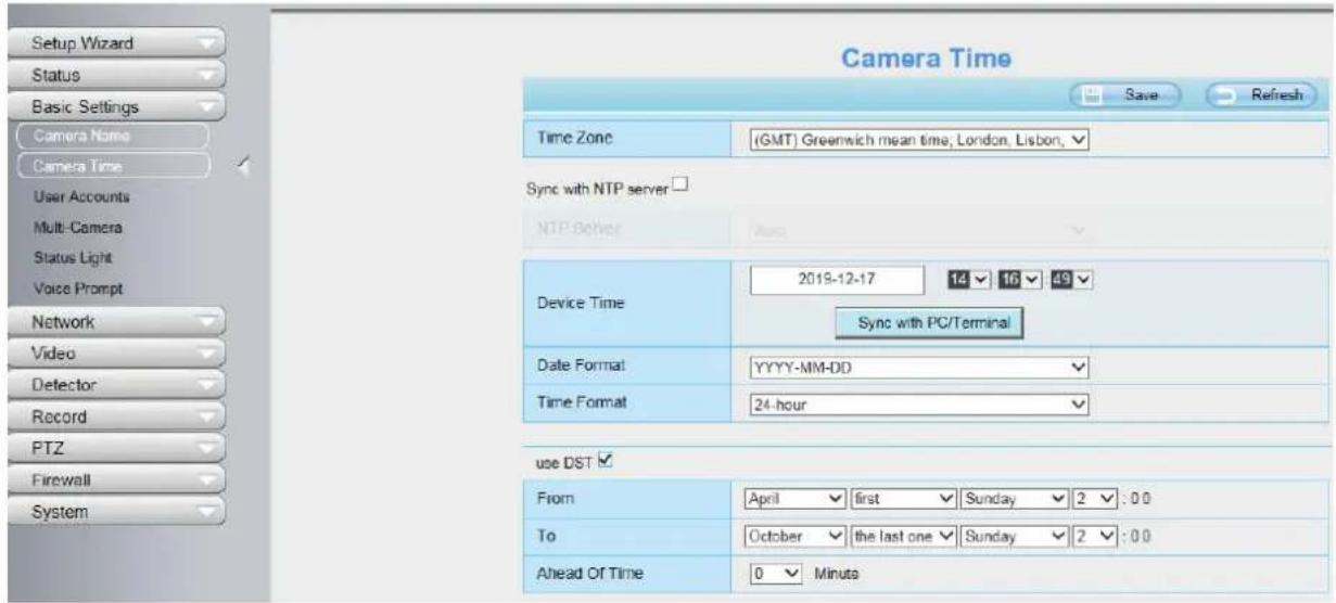 FOSCAM SD2X - Camera Time - 1
