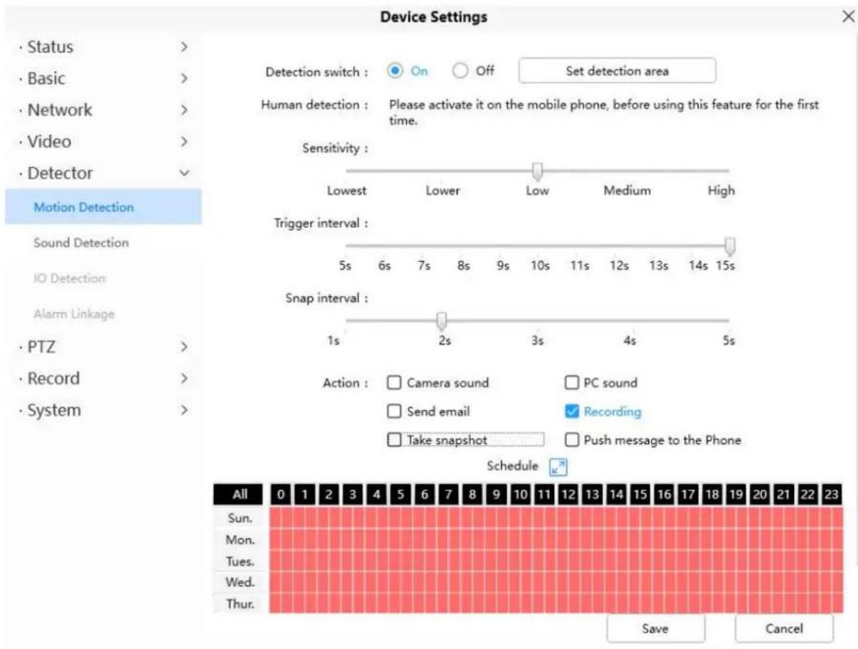 FOSCAM SD2X - How to setup alarm recording to SD card - 1