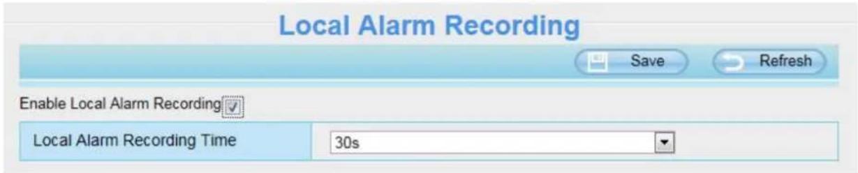 FOSCAM SD2X - Local Alarm Recording - 1