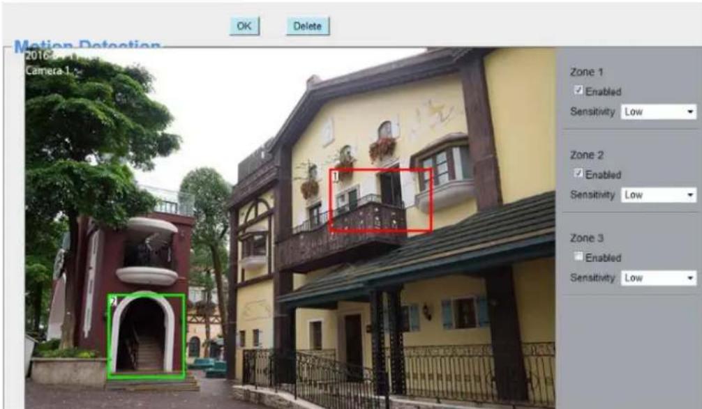 FOSCAM SD2X - Set Detection Area - 1