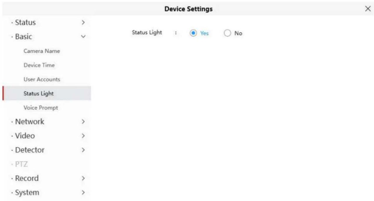 FOSCAM SD2X - Status Light - 1