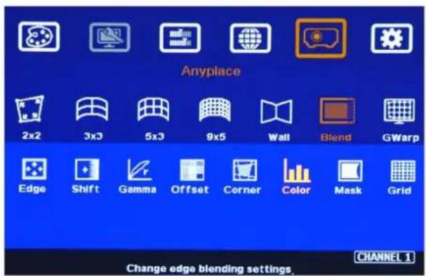 GeoBox M801 - [Color]: Individual projector white balance and color correction - 1