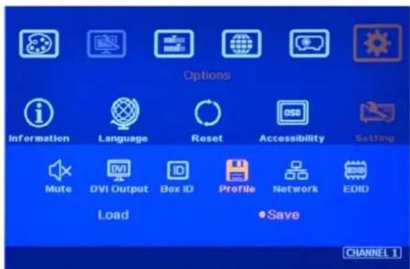 GeoBox M801 - Save/Load System Settings - 1
