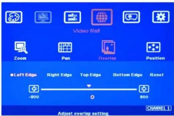 GeoBox M801 - [Overlap]: crop the right image for each projector - 1