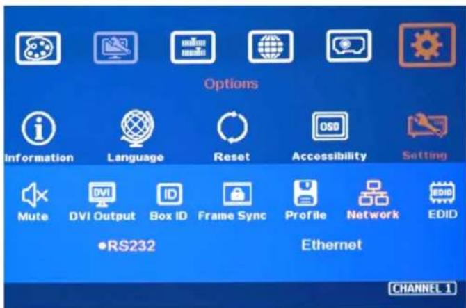 GeoBox M801 - RS232 settings - 1