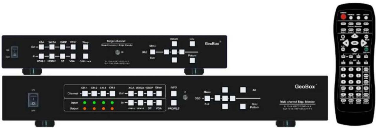 GeoBox M801 - M800 Edge Blending processor User Guide - 1