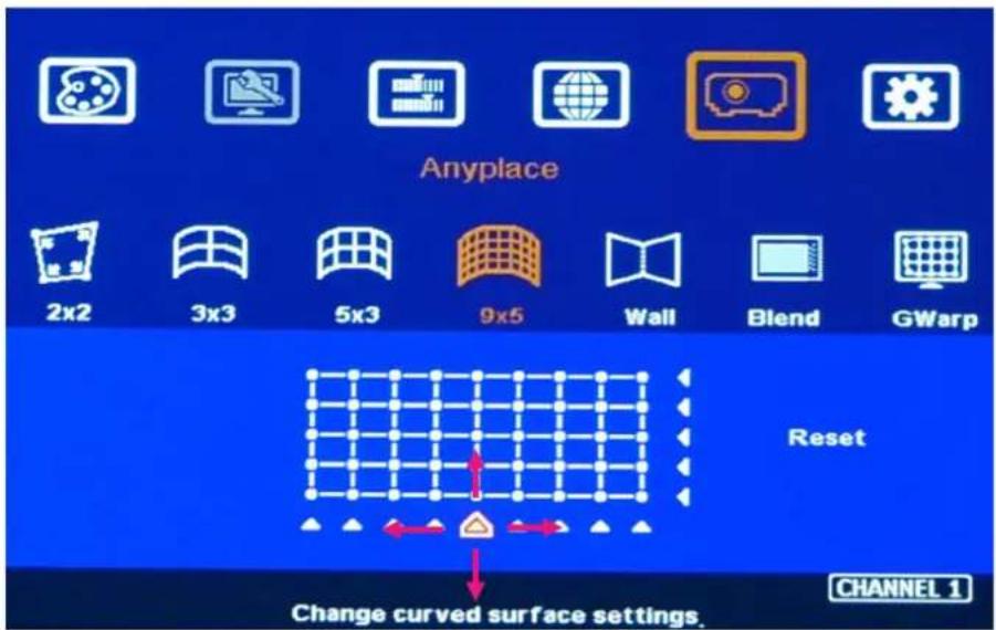 GeoBox M801 - Linearity grid line adjustment - 1