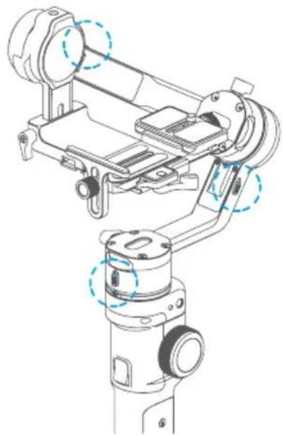 FeiyuTech AK2000S - Unlock and Lock - 1