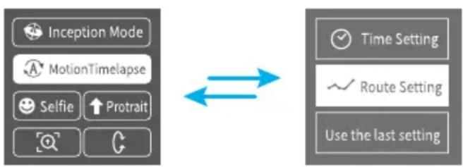 FeiyuTech AK2000S - Route setting - 1