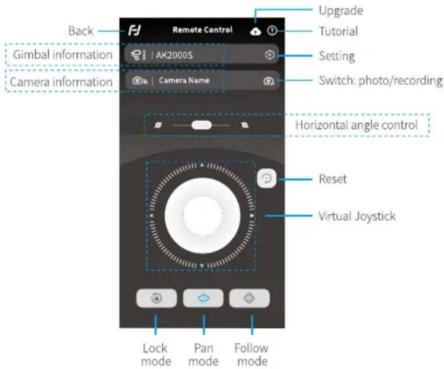 FeiyuTech AK2000S - App Connecting - 1