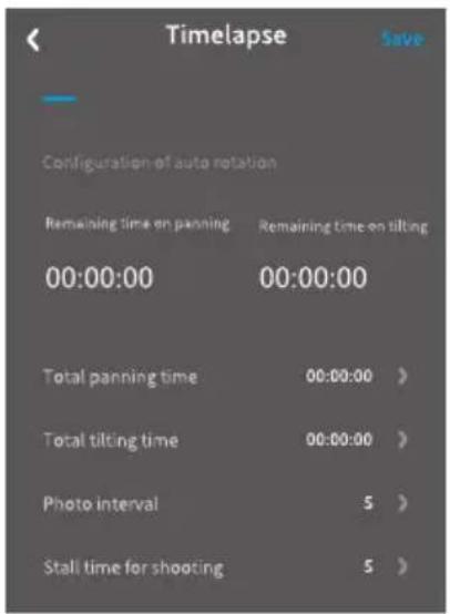 FeiyuTech AK2000S - Motion-timelapse setting - 1
