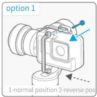 FeiyuTech G5 - Install the Camera - 1