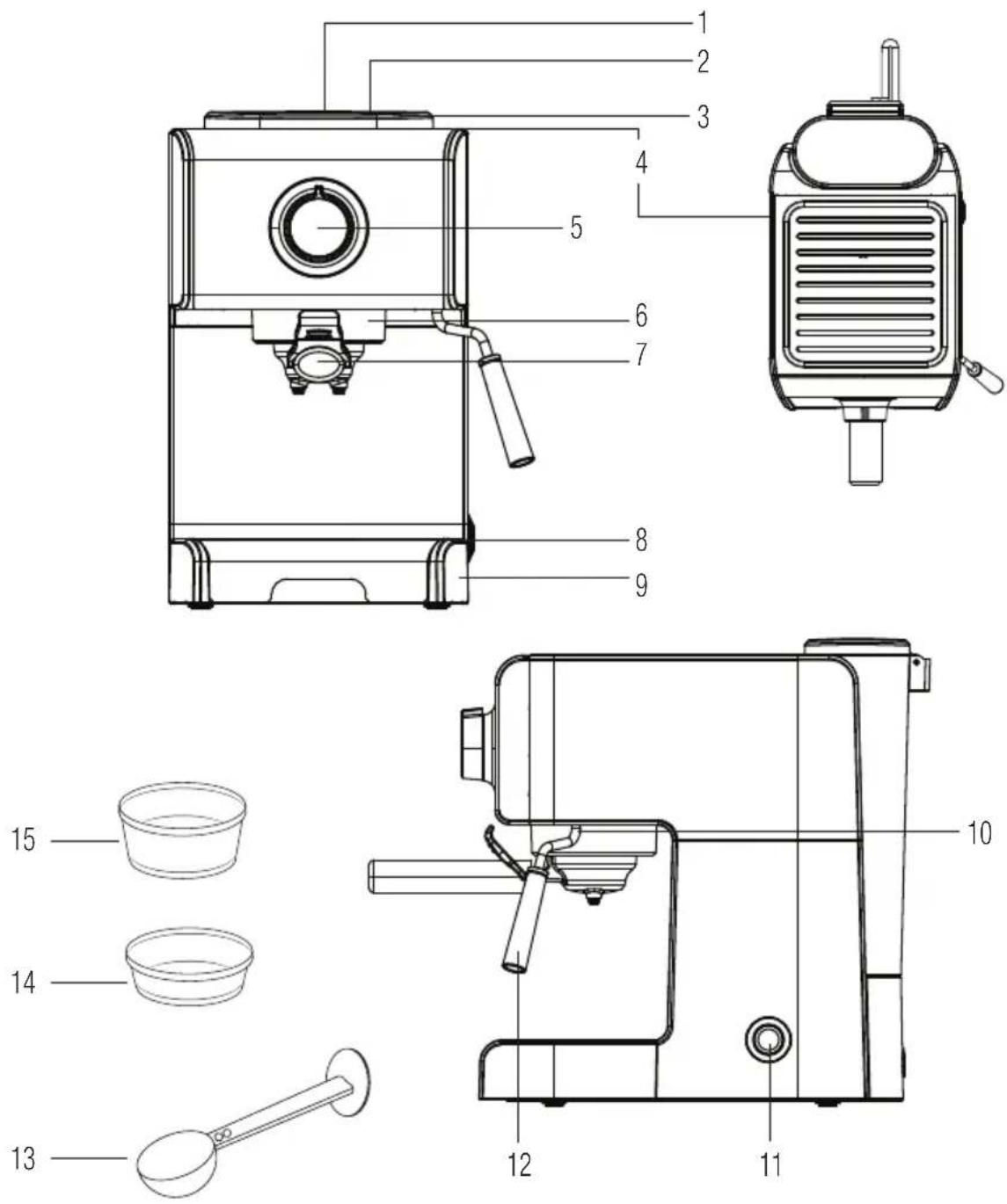 BEKO CEP5152 - Lamacchina da caffè - 1