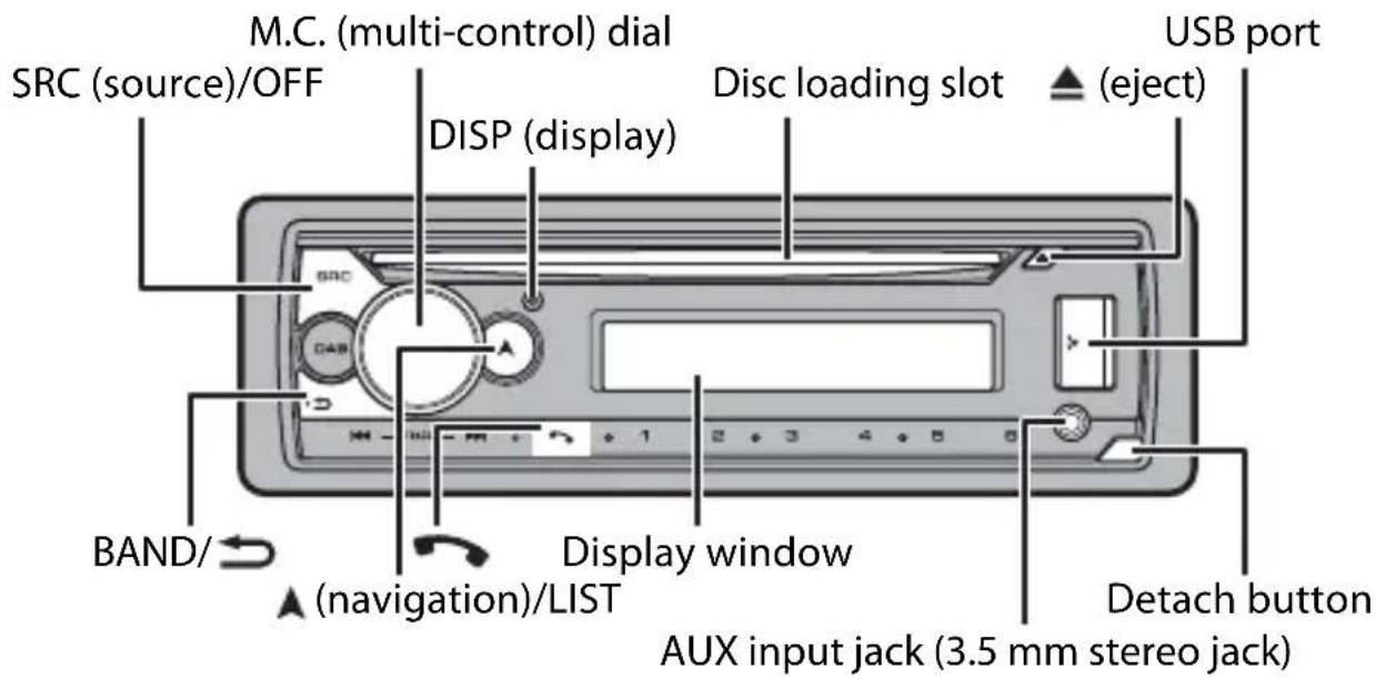 PIONEER DEH-S720DAB - Basic operation - 1