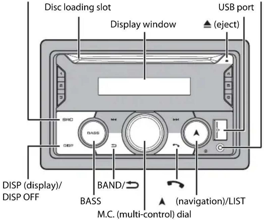 PIONEER FH-S725BT - FH-S525BT - 1