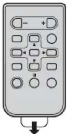 PIONEER FH-S725BT - Preparing the remote control - 1