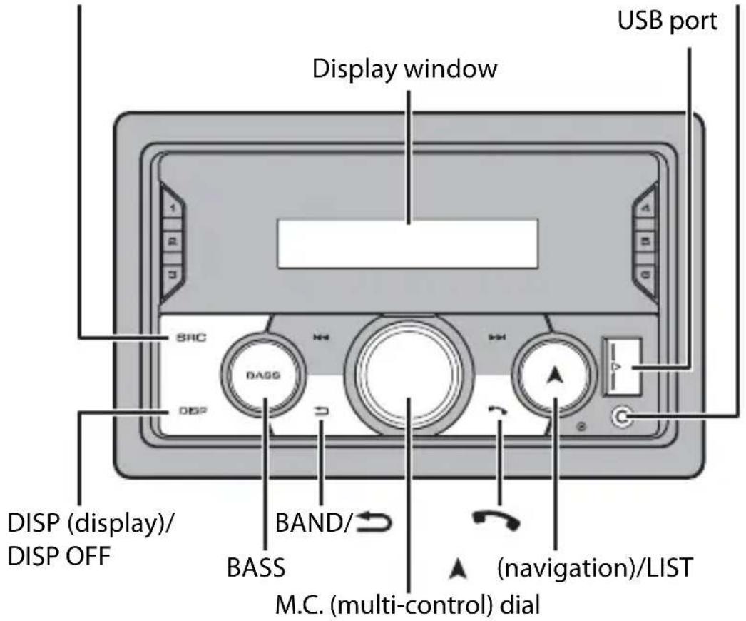 PIONEER FH-S725BT - MVH-S425BT - 1