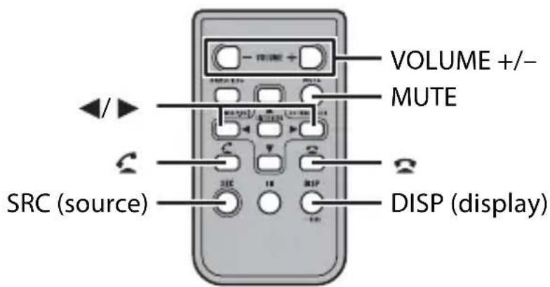 PIONEER FH-S725BT - Remote Control - 1
