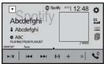Spotify 6:10 | 12:48 Abcdefghi • Abcdefghi • ABC PUNING FROM PUYLIST 999935* Fax J 99999 EQ H I +