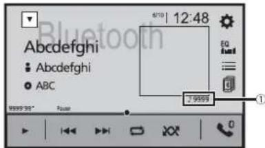 Bluetooth Abdefghi Abdefghi ABC 12:48 7:99:99 EQ Full ①