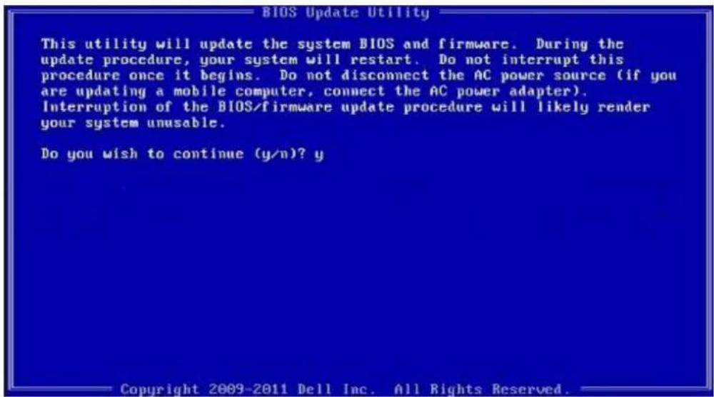 DELL OptiPlex 5070 SFF - Updating your system BIOS using a USB flash drive - 2