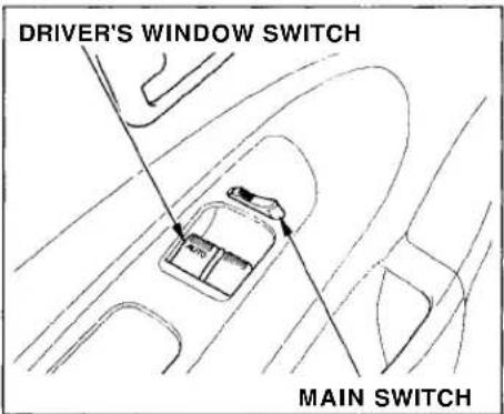 Honda Civic Coupe (1998) - Power Windows - 1
