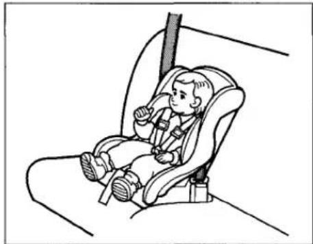 Honda Civic Coupe (1998) - Additional Precautions for Infants - 1