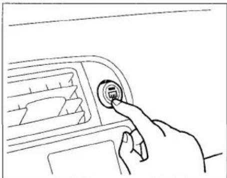 Honda Civic Coupe (1998) - Controls Near the Steering Wheel - 2