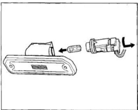 Honda Civic Coupe (1998) - Replacing a High-mount Brake Light Bulb - 3