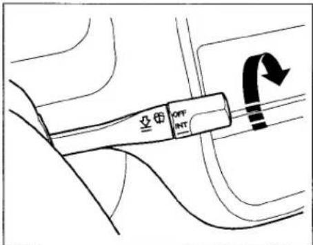 Honda Civic Coupe (1998) - Controls Near the Steering Wheel - 1