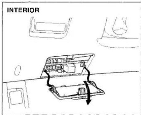 Honda Civic Coupe (1998) - Fuses - 1