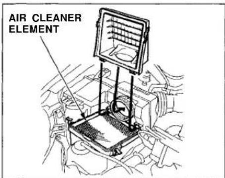 Honda Civic Coupe (1998) - Air Cleaner Element - 2