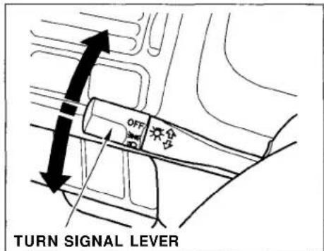 Honda Civic Coupe (1998) - Controls Near the Steering Wheel - 2