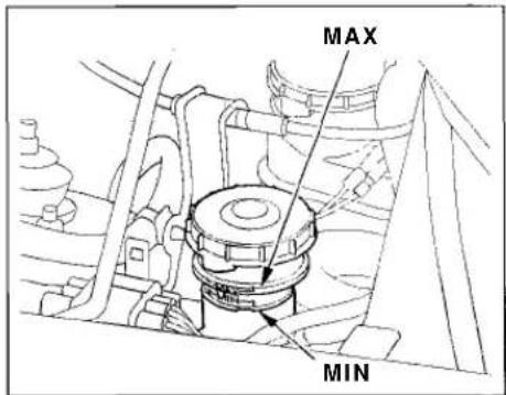 Honda Civic Coupe (1998) - Brake and Clutch Fluid - 2