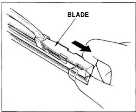 Honda Civic Coupe (1998) - Wiper Blades - 1