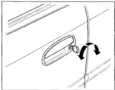 Honda Civic Coupe (1998) - Keys and Locks - 1