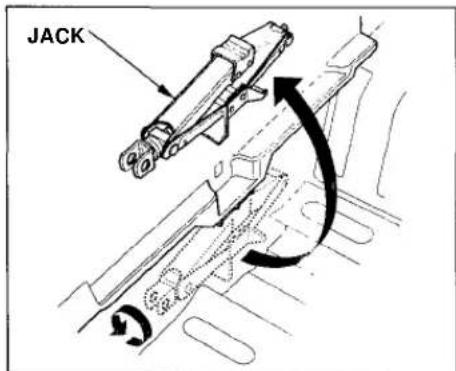 Honda Civic Coupe (1998) - Changing a Flat Tire - 1