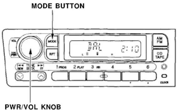 Honda Civic Coupe (1998) - Adjusting the Sound - 1