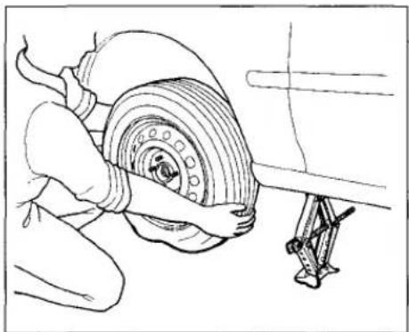 Honda Civic Coupe (1998) - Changing a Flat Tire - 5