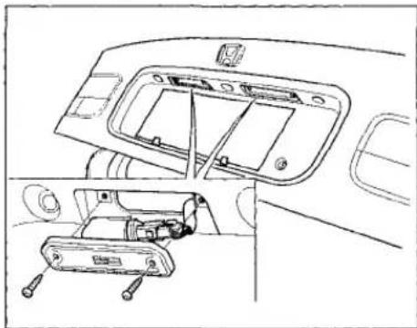 Honda Civic Coupe (1998) - Replacing a High-mount Brake Light Bulb - 2