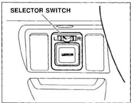 Honda Civic Coupe (1998) - Mirrors, Parking Brake - 1