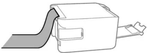 EPSON EcoTank L3111 - Vkládání dlouhých papírů - 1
