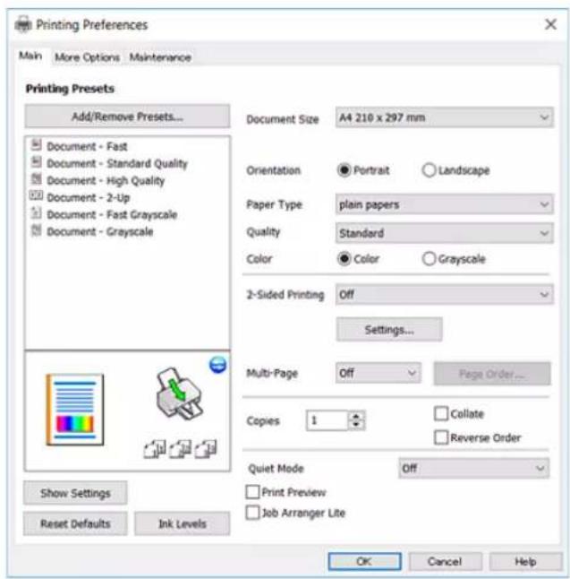 EPSON EcoTank L3111 - Tisk - 1
