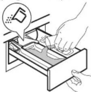 IKEA TVÄTTAD - Filling the detergent and additives - 5