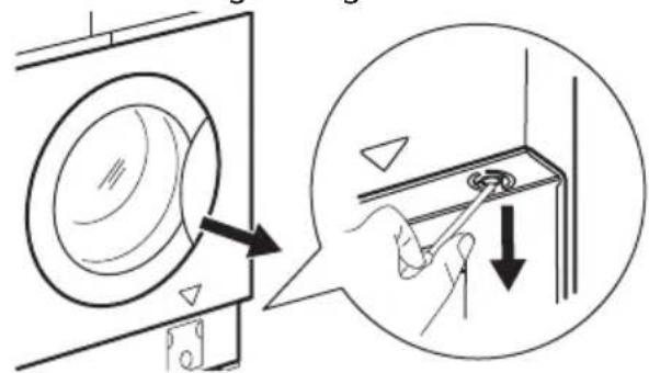 IKEA TVÄTTAD - Abertura de emergência da porta - 3