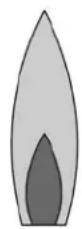 Hestan KRG364GDLPPP - GAS FLAME APPEARANCE - 1
