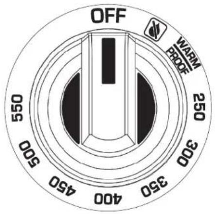 OFF WARM PROOF 250 300 350 400 450 500 550