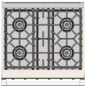 Hestan KRG365LPBU - Modèles de cuisinière modeles de cuisinière - 1